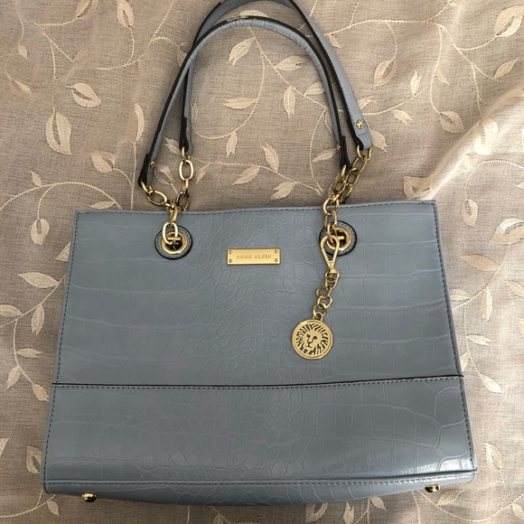 Anne Klein Handbags - Anne Klein Baby Blue Purse